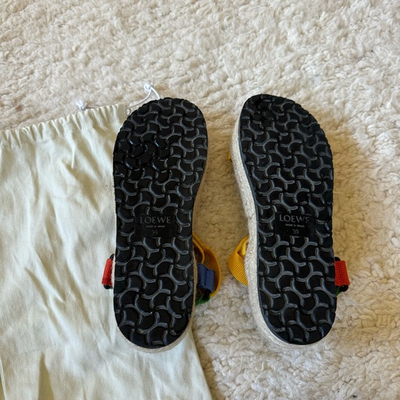 Loewe color-block espadrille sandals - Picture 5 of 6